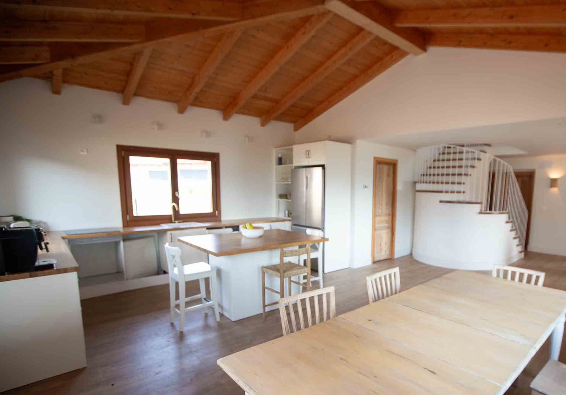 Cocina con isla central
